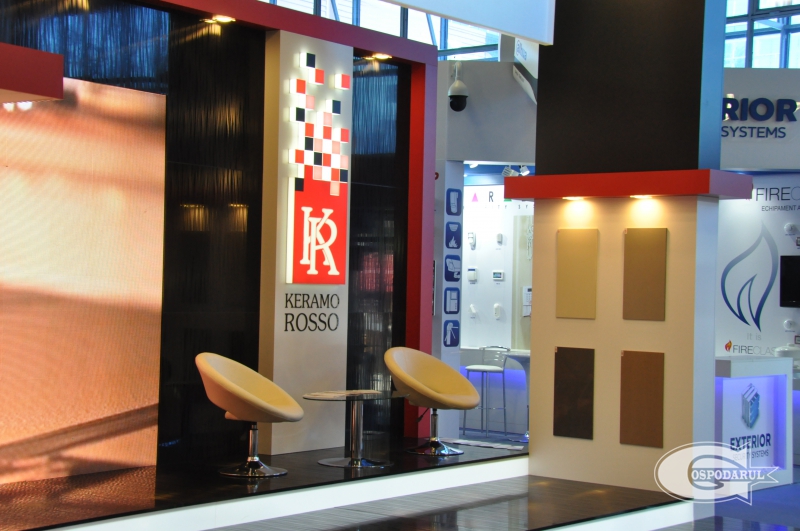 16 - 19 martie 2016. Expoziție Internațională MOLDCONSTRUCT - stand Keramo Rosso