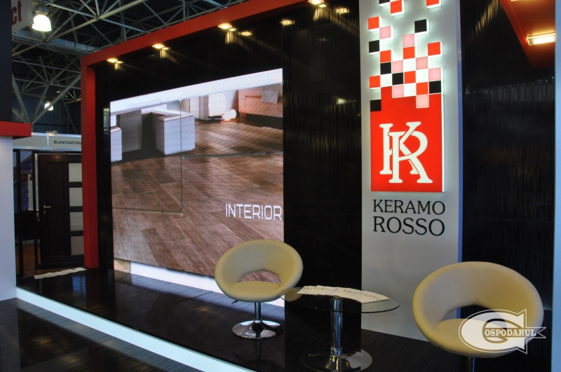 16 - 19 martie 2016. Expoziție Internațională MOLDCONSTRUCT - stand Keramo Rosso