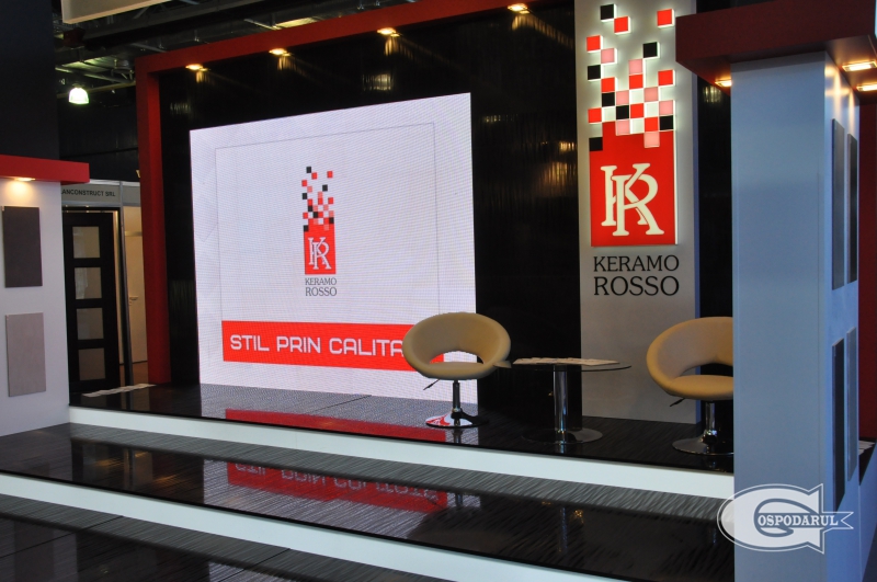 16 - 19 martie 2016. Expoziție Internațională MOLDCONSTRUCT - stand Keramo Rosso