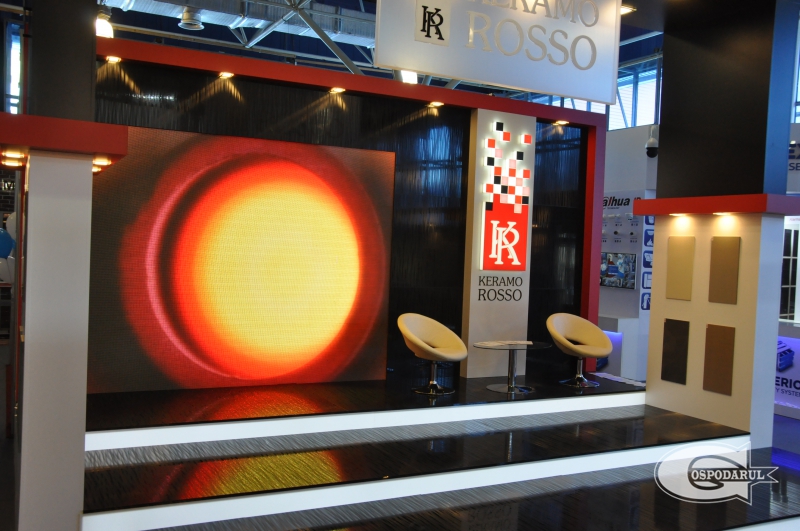 16 - 19 martie 2016. Expoziție Internațională MOLDCONSTRUCT - stand Keramo Rosso