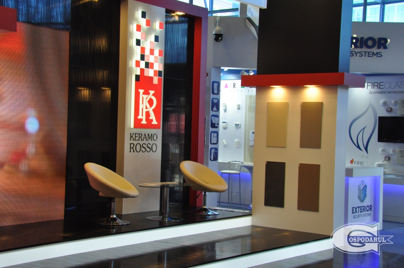 16 - 19 martie 2016. Expoziție Internațională MOLDCONSTRUCT - stand Keramo Rosso