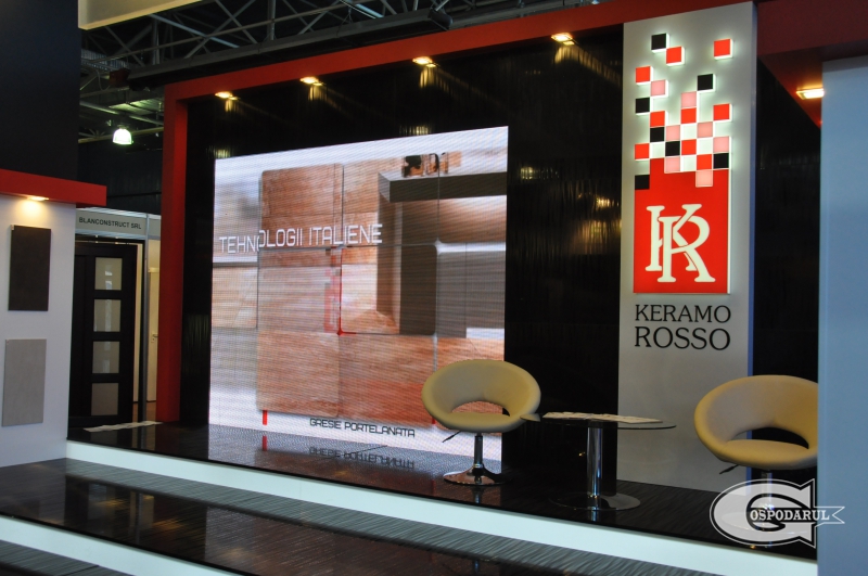 16 - 19 martie 2016. Expoziție Internațională MOLDCONSTRUCT - stand Keramo Rosso